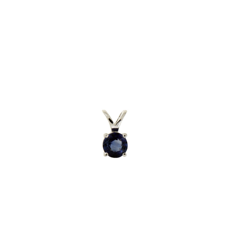 PENDANT WHITE GOLD 585 & PRECIOUS STONES - 103032 - Availability: Immediately