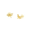EARRINGS  GOLD 585 & C.Z. - 103043 - Availability: Immediately
