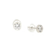 EARRINGS  GOLD 585 & C.Z. - 103067 - Availability: Immediately