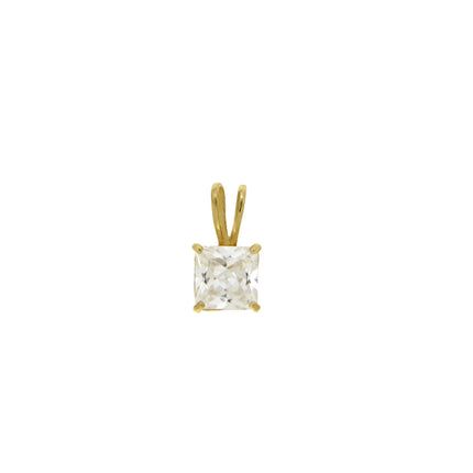 PENDANT  GOLD 585 & C.Z. - 103089 - Availability: Immediately