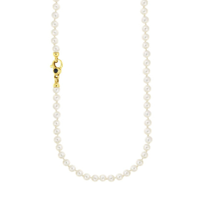 NECKLACE  GOLD 750 & PEARLS - 10412 - Availability: Immediately
