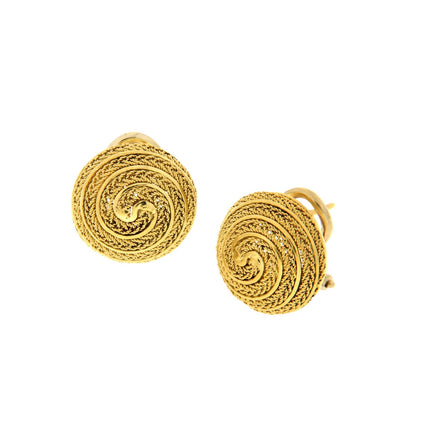 EARRINGS  GOLD 750 - 10899