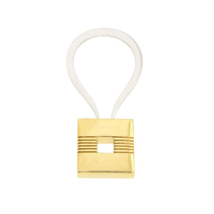 KEYRING WHITE & YELLOW GOLD 750 - 13395