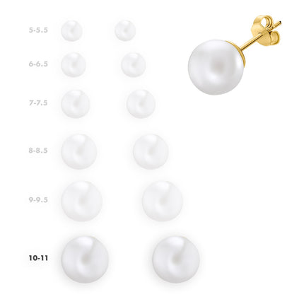 EARRINGS  GOLD 750 & PEARLS - 16198