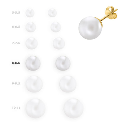 EARRINGS  GOLD 750 & PEARLS - 16202