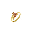 RING YELLOW GOLD Κ18 - 20780 - Availability: Immediately
