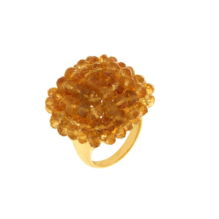 RING  GOLD 750 & SEMIPRECIOUS STONES - 22546