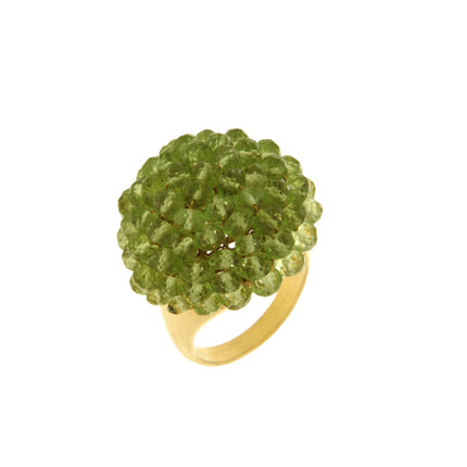 RING  GOLD 750 & SEMIPRECIOUS STONES - 23535
