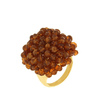 RING  GOLD 750 & SEMIPRECIOUS STONES - 23546