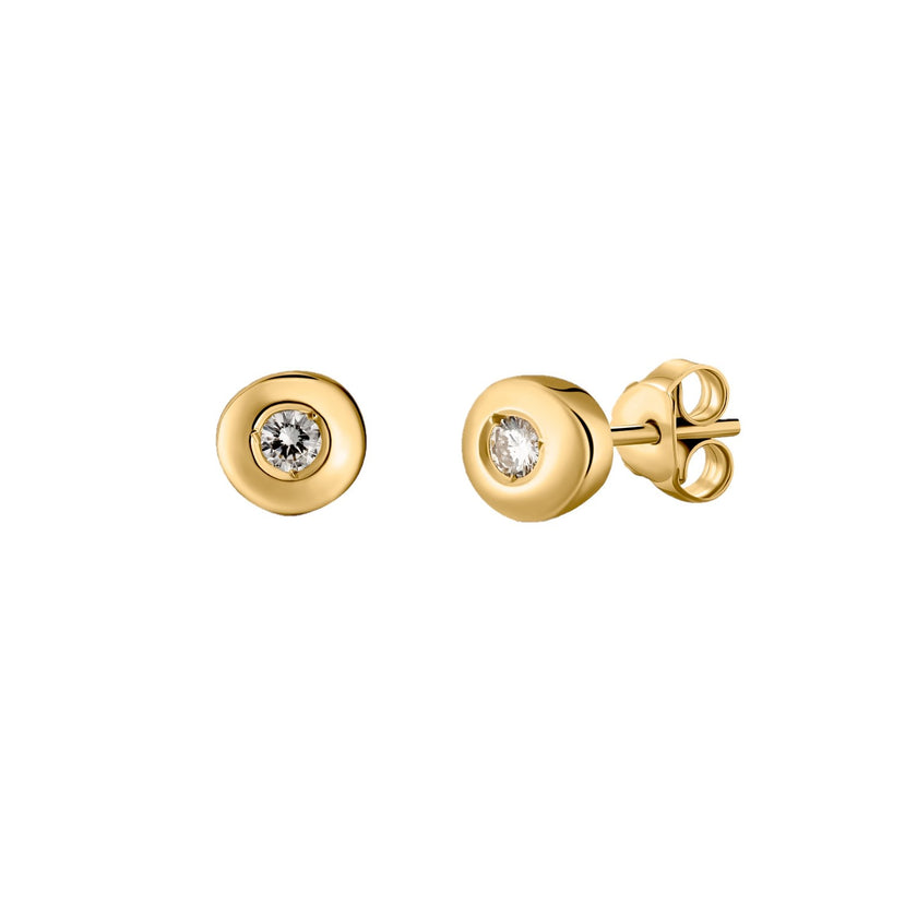 EARRINGS  GOLD 750 & PRECIOUS STONES - 23826 - Availability: Immediately