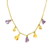 NECKLACE  GOLD 750 & SEMIPRECIOUS STONES - 25032