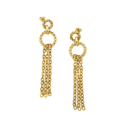 EARRINGS  GOLD 750   - 2524