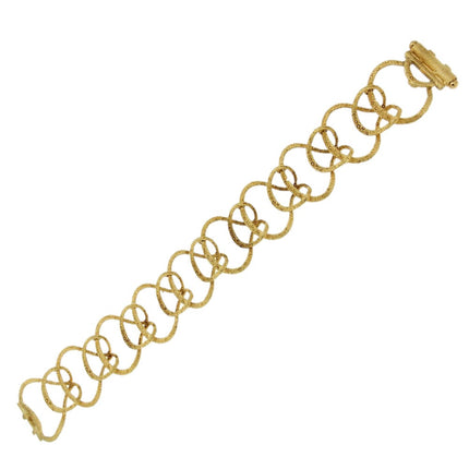 BRACELET YELLOW GOLD Κ18 NO STONES