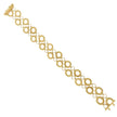 BRACELET YELLOW GOLD Κ18 NO STONES