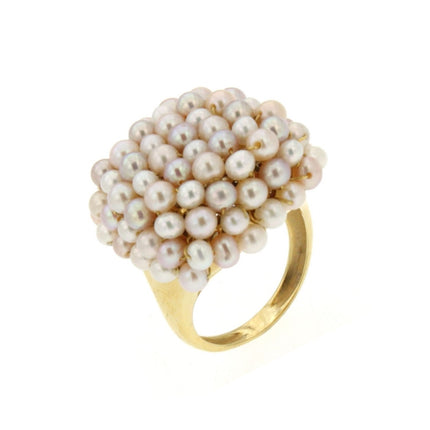 RING  GOLD 750 & PEARLS