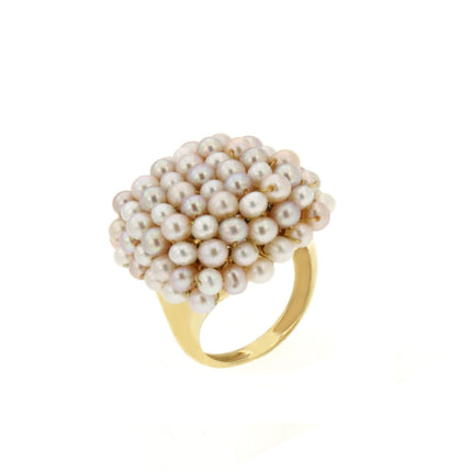 RING  GOLD 750 & PEARLS - 28823