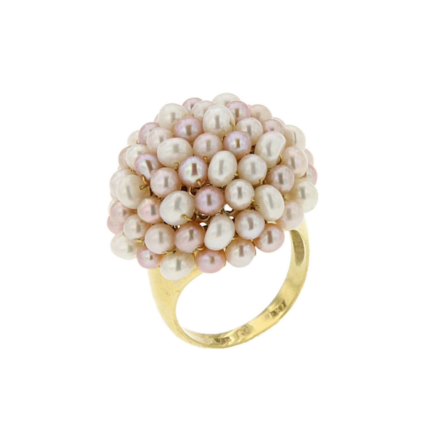 RING  GOLD 750 & PEARLS