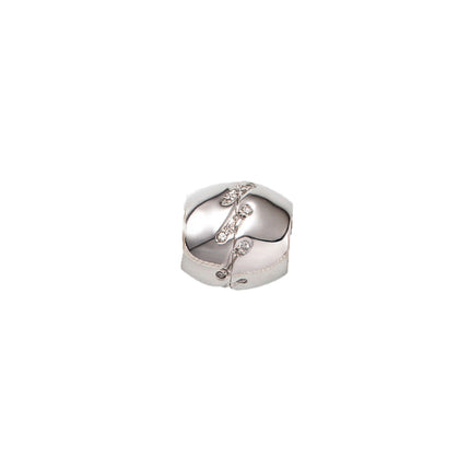 PENDANT WHITE GOLD 750 & PRECIOUS STONES - 29839 - Availability: Immediately