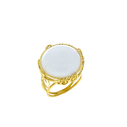 RING  GOLD 750 & SEMIPRECIOUS STONES - 3053