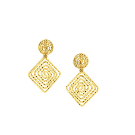 EARRINGS  GOLD 750 - 3073