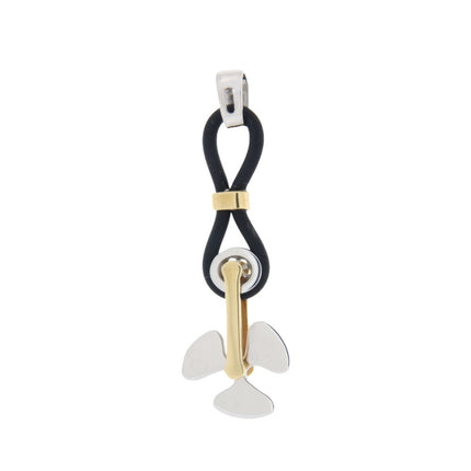 PENDANT YELLOW & WHITE GOLD 750 - 31152