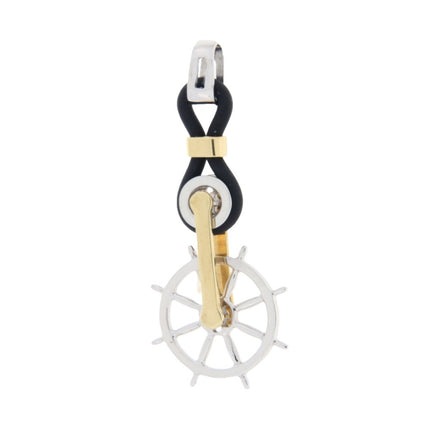 PENDANT YELLOW & WHITE GOLD 750 - 31154