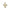 CROSS YELLOW & WHITE GOLD 750 & PRECIOUS STONES - 32004