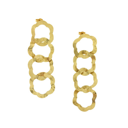 EARRINGS  GOLD 750   - 33242