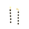 EARRINGS PINK GOLD 750 & SEMIPRECIOUS STONES - 3364