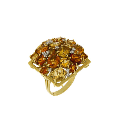 RING  GOLD 750 & PRECIOUS STONES - 34211