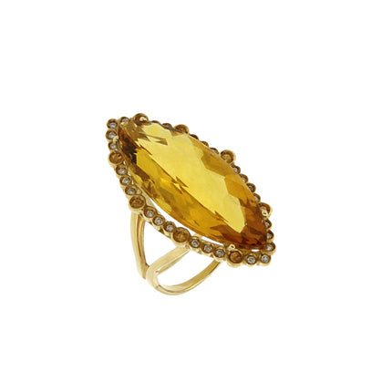 RING  GOLD 750 & PRECIOUS STONES - 34229