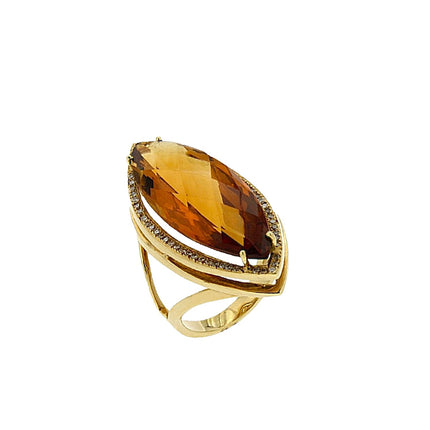 RING  GOLD 750 & PRECIOUS STONES - 34262
