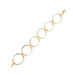 BRACELET YELLOW & WHITE GOLD 750   - 359