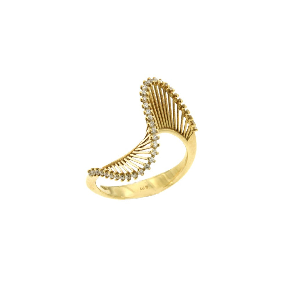 RING  GOLD 750 & PRECIOUS STONES