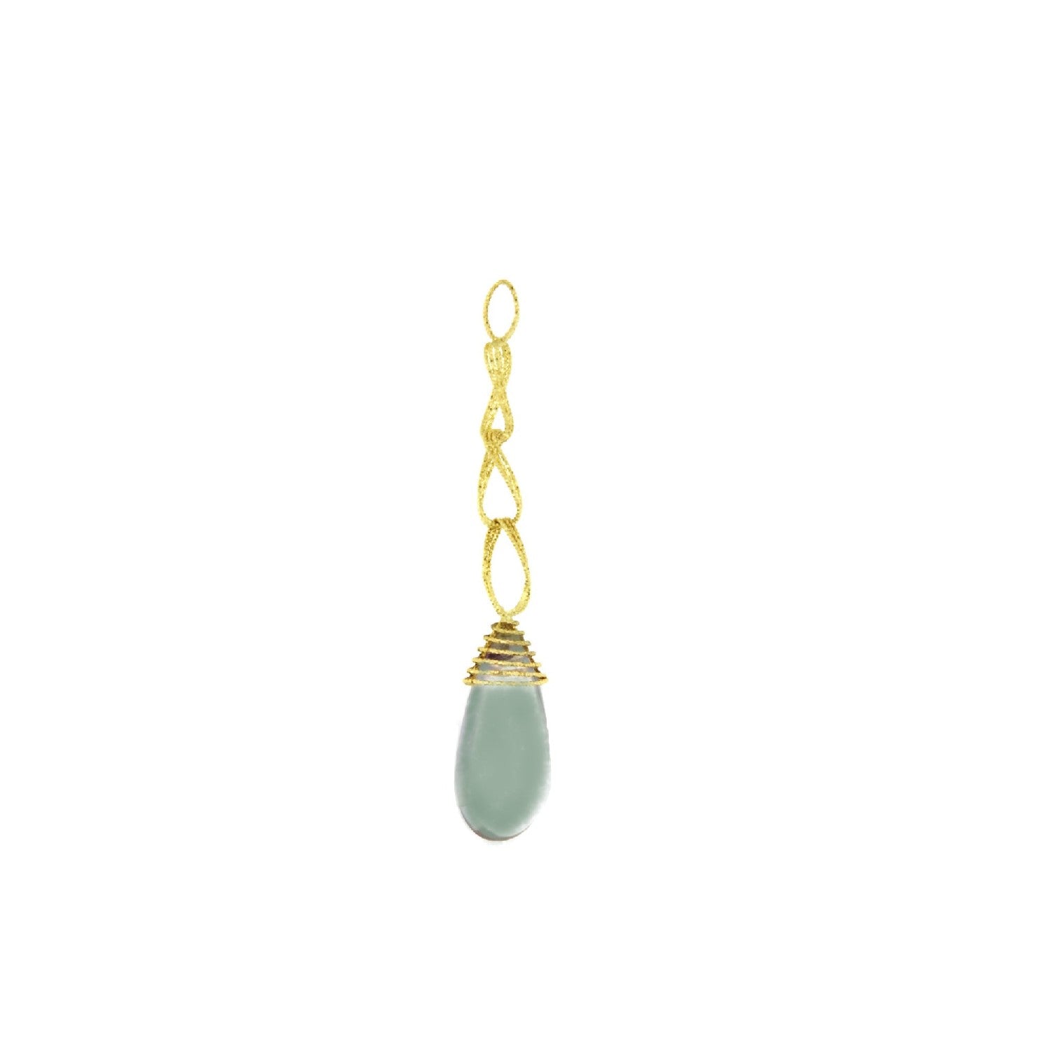 PENDANT  GOLD 750 & SEMIPRECIOUS STONES - 37770 - Availability: Immediately
