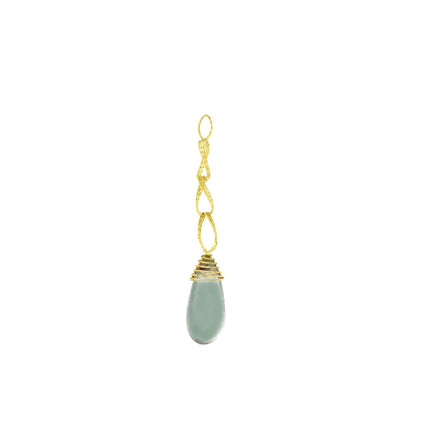 PENDANT  GOLD 750 & SEMIPRECIOUS STONES - 37770 - Availability: Immediately