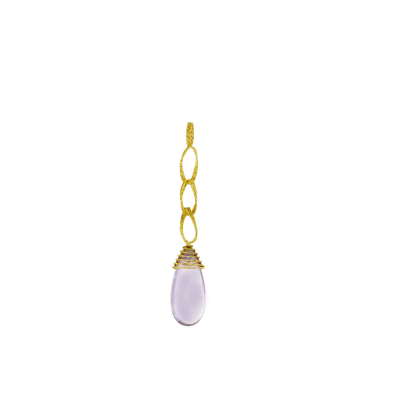 PENDANT  GOLD 750 & SEMIPRECIOUS STONES - 37772 - Availability: Immediately