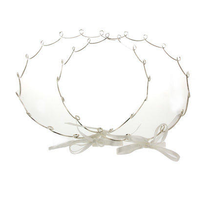 WEDDING CROWNS SILVER 999 - 38051