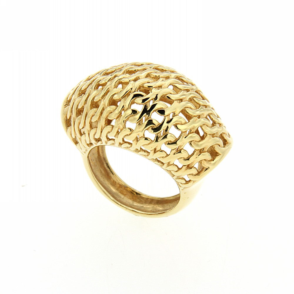 RING YELLOW GOLD Κ18 NO STONES