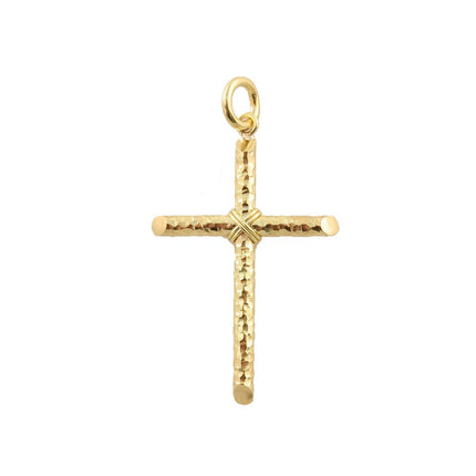 CROSS YELLOW GOLD Κ18 NO STONES