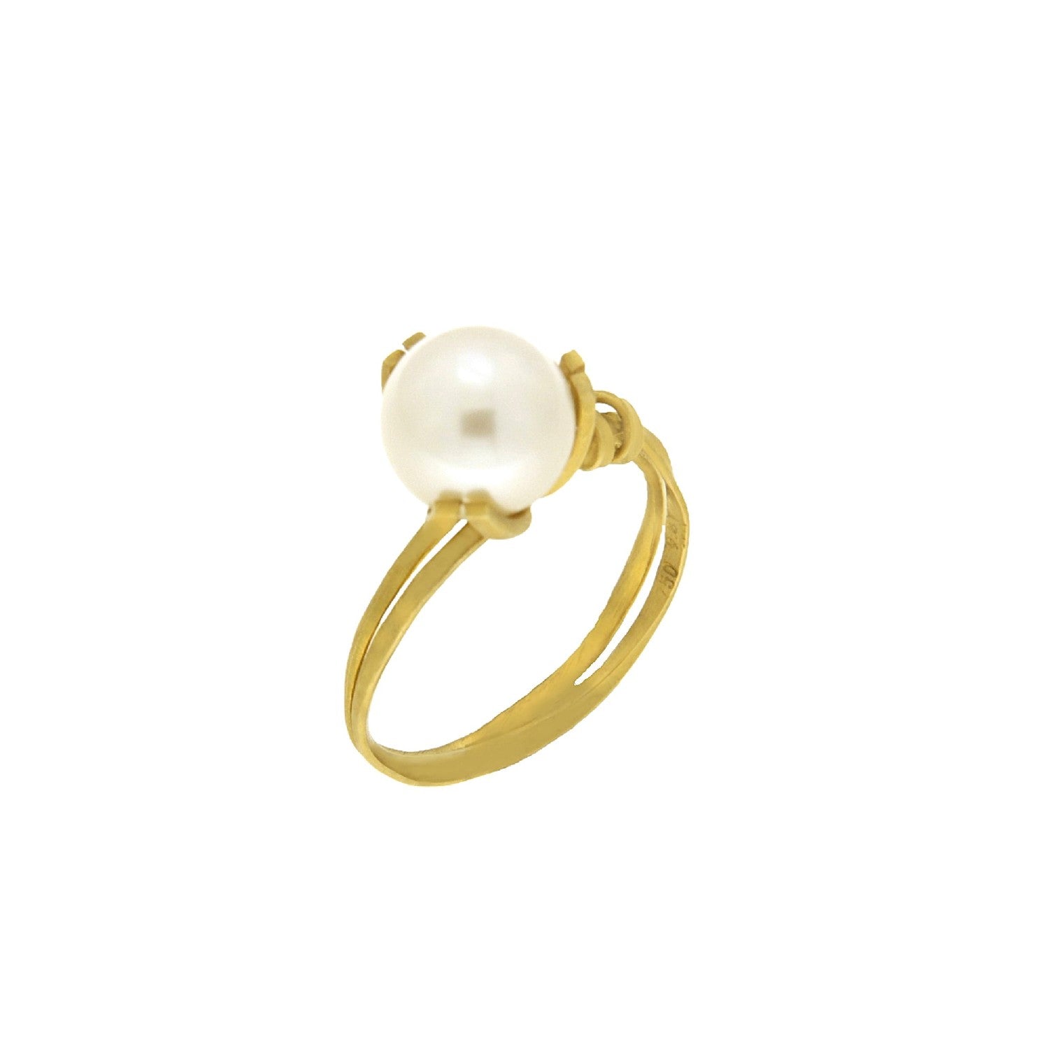 RING  GOLD 750 & PEARL - 42898 - Availability: Immediately