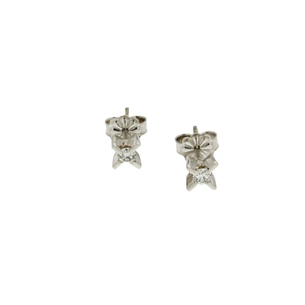EARRINGS WHITE GOLD 750 & PRECIOUS STONES - 42938 - Availability: Up to 1 month