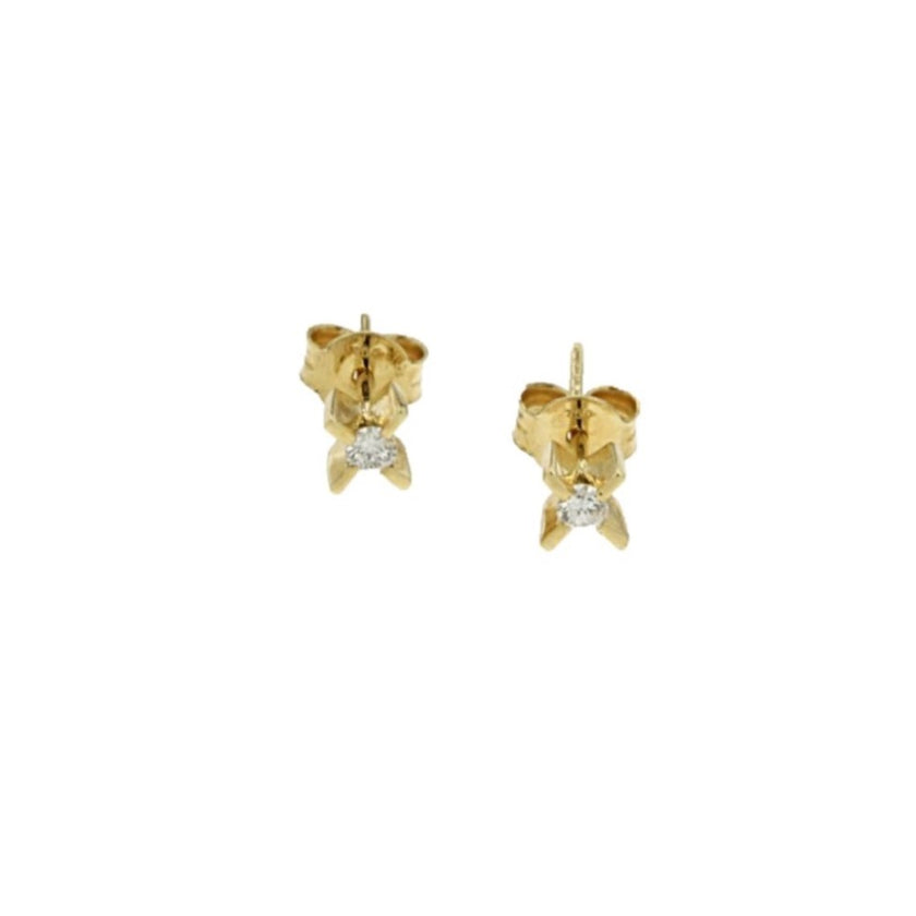 EARRINGS  GOLD 750 & PRECIOUS STONES - 43328 - Availability: Up to 1 month