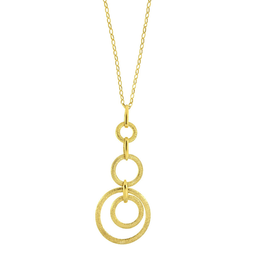 NECKLACE YELLOW SILVER 925 - 44430 - Availability: Immediately