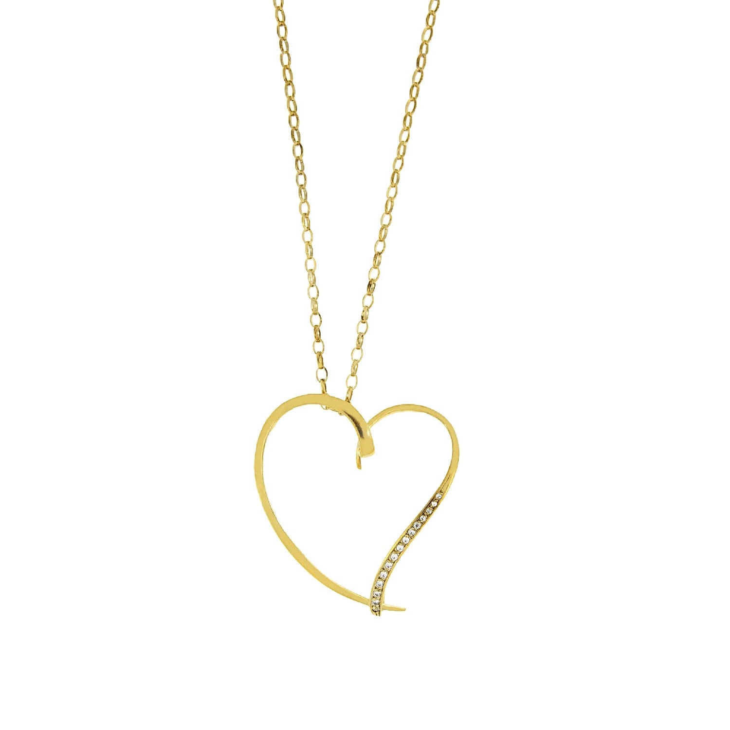 NECKLACE YELLOW SILVER 925 - 44434 - Availability: Immediately