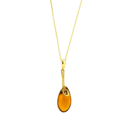 NECKLACE  GOLD 750 & SEMIPRECIOUS STONES - 44476
