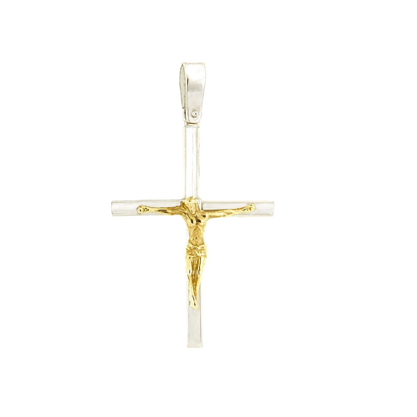 CROSS YELLOW & WHITE GOLD 585 - 44831 - Availability: Immediately