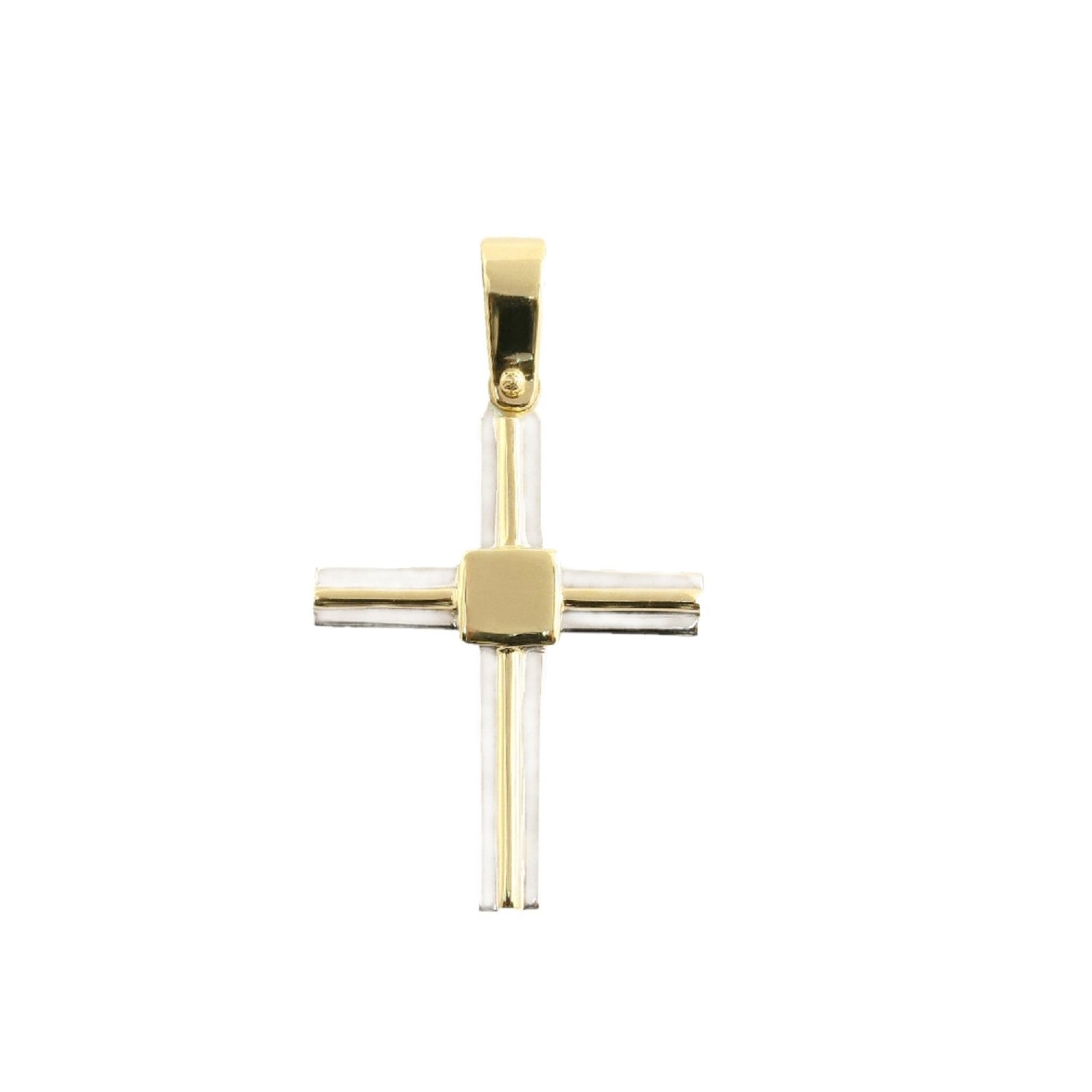 CROSS YELLOW & WHITE GOLD 585 - 44851 - Availability: Immediately