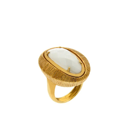RING  GOLD 750 & SEMIPRECIOUS STONES - 45076