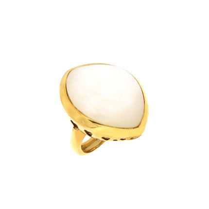RING  GOLD 750 & SEMIPRECIOUS STONES - 45099